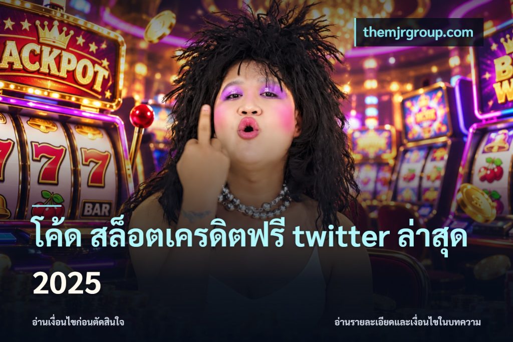 โค้ด สล็อตเครดิตฟรี twitter ล่าสุด 2025