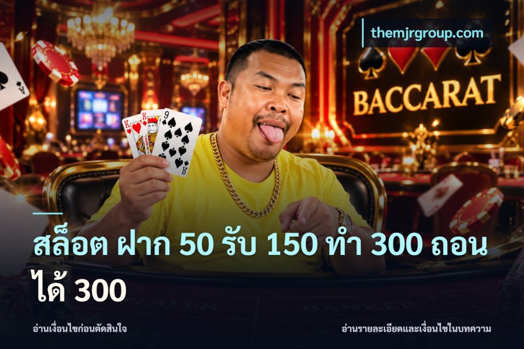 สล็อต ฝาก 50 รับ 150 ทํา 300 ถอนได้ 300