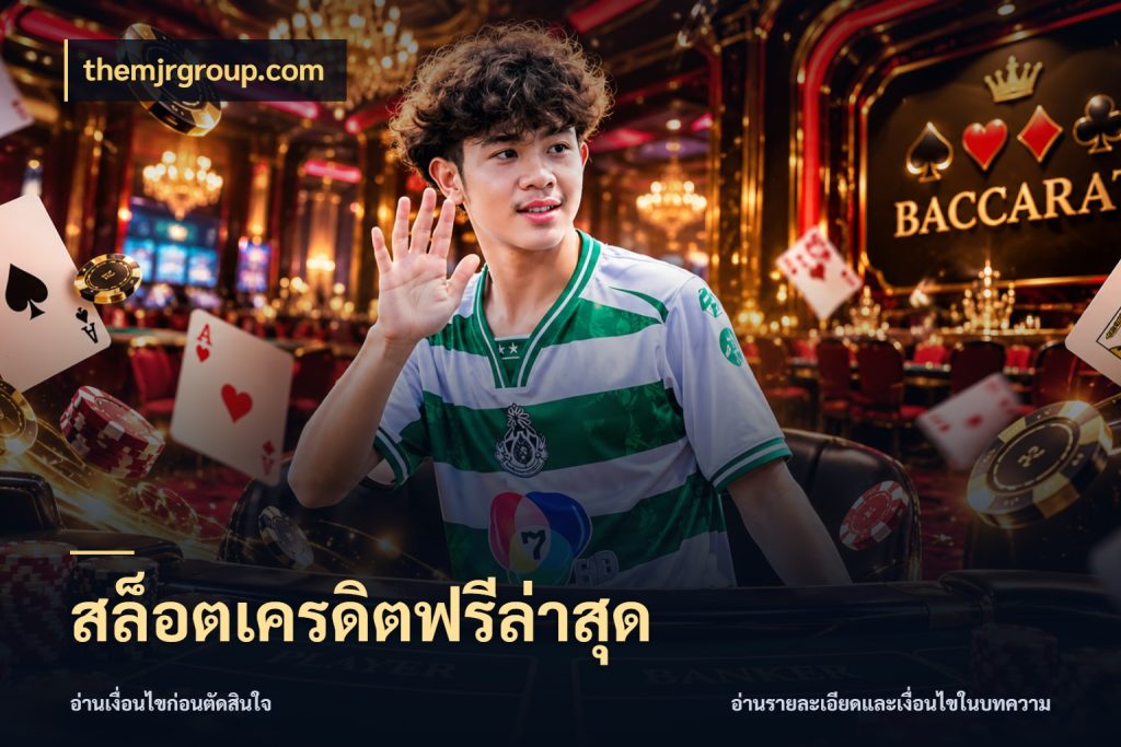 สล็อตเครดิตฟรีล่าสุด จากชื่อเครดิตฟรีสู่ความสนุกที่เข้าใจได้ สไตล์ themjrgroup.com