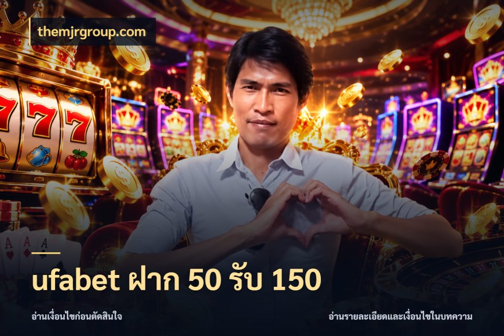 ufabet ฝาก 50 รับ 150 themjrgroup.com เครดิตกับรูปแบบโปรที่ตรงใจ