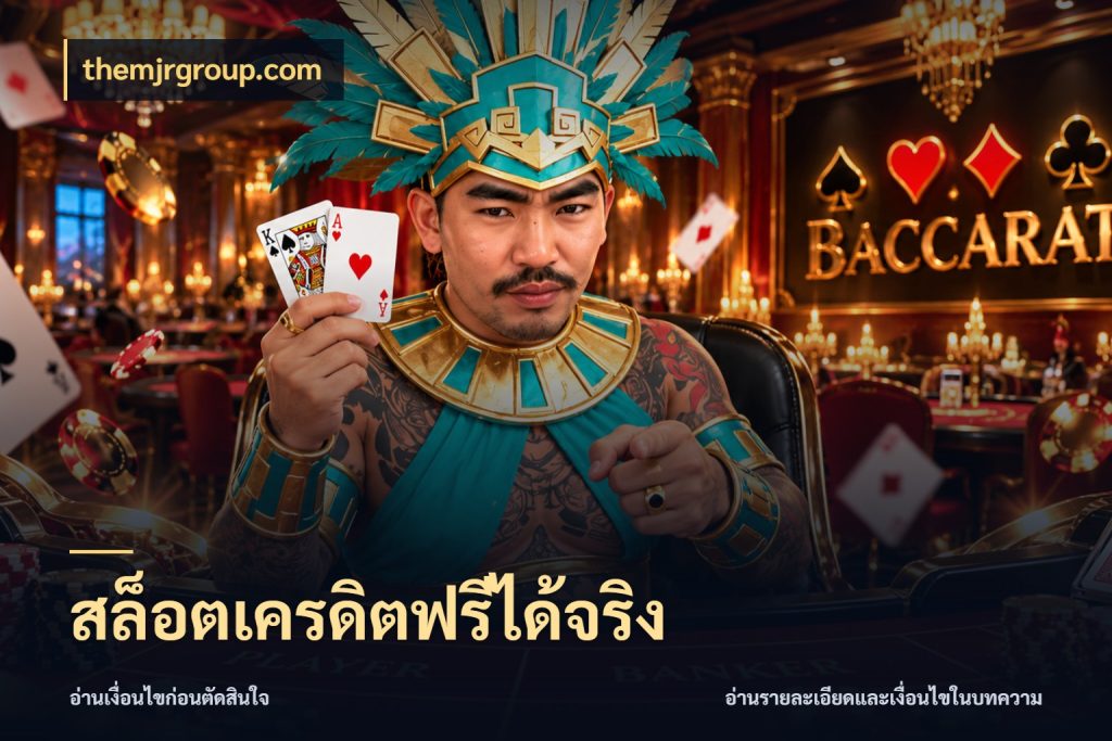 สล็อตเครดิตฟรีได้จริง จับมุมเด่นของเครดิตฟรีให้ตรงใจ ในมุม themjrgroup.com