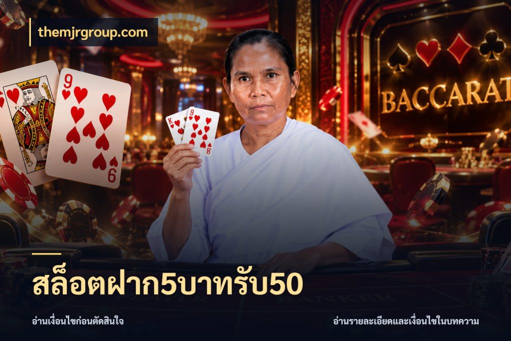 สล็อตฝาก5บาทรับ50 เปิดมุมโปรให้เข้ากับเกมแนวโปรด ในมุม themjrgroup.com