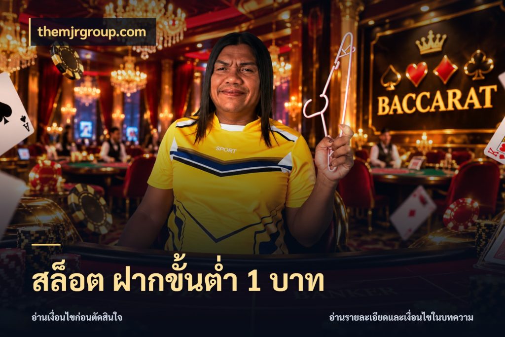 สล็อต ฝากขั้นต่ำ 1 บาท themjrgroup.com เงินตั้งต้นกับความสนุกที่คุณกำหนด