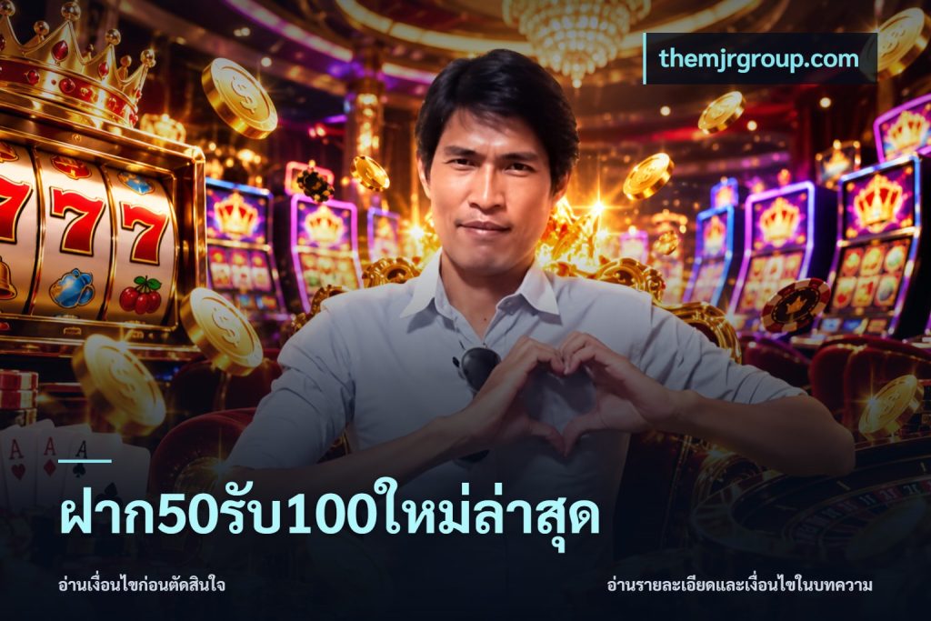ฝาก50รับ100ใหม่ล่าสุด