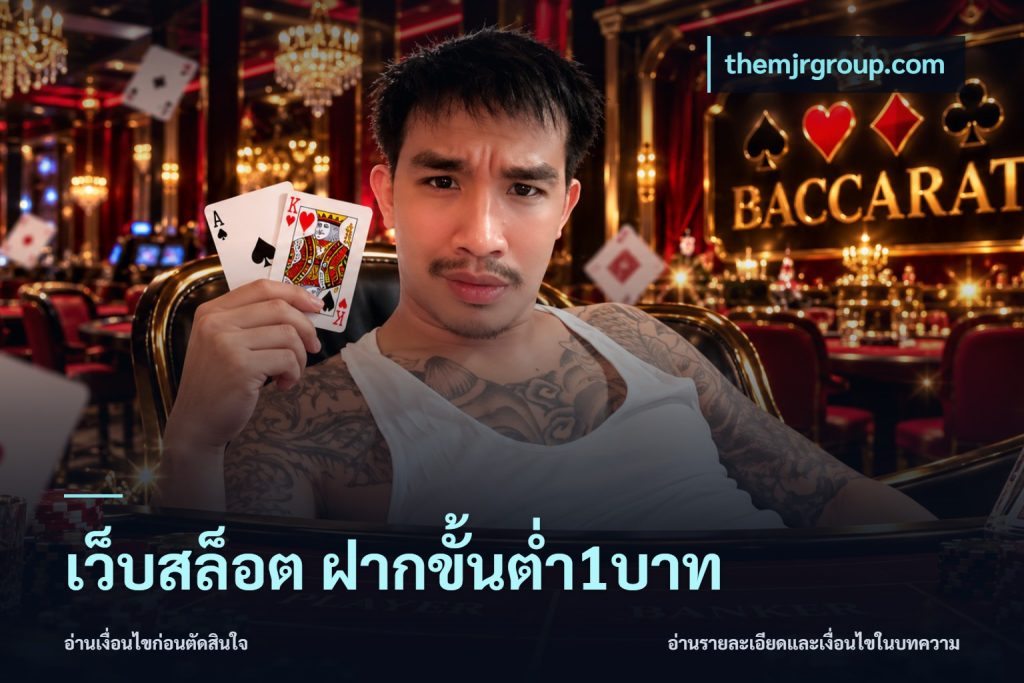 เว็บสล็อต ฝากขั้นต่ำ1บาท