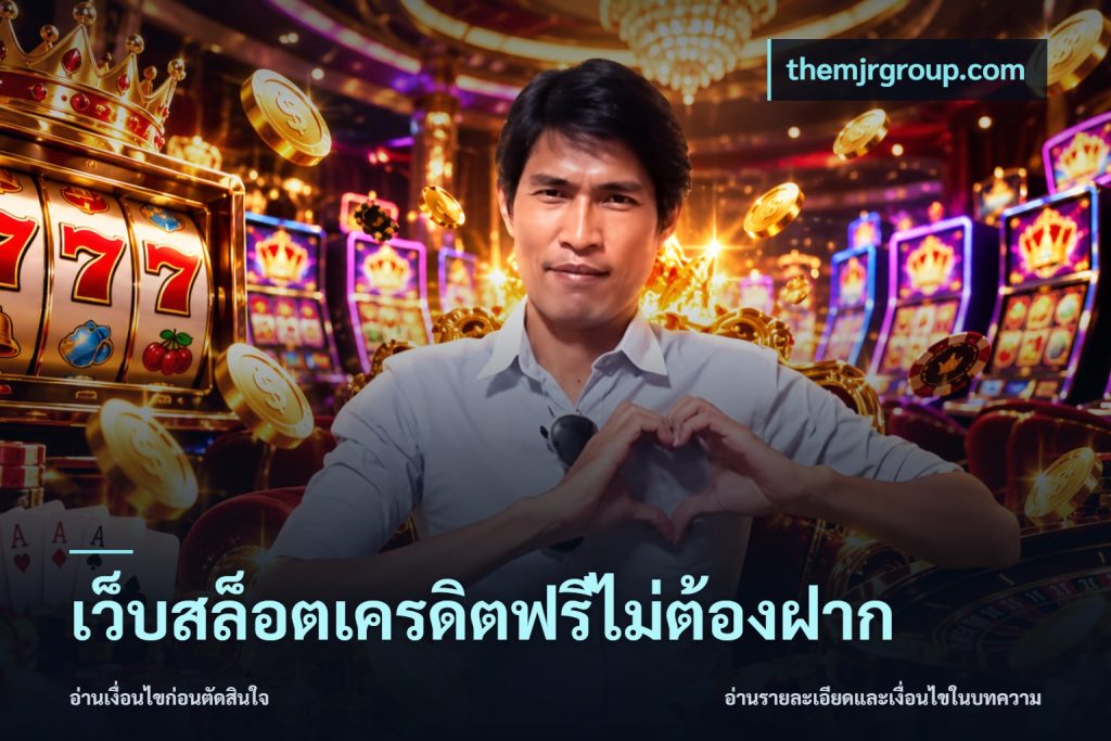 เว็บสล็อตเครดิตฟรีไม่ต้องฝาก
