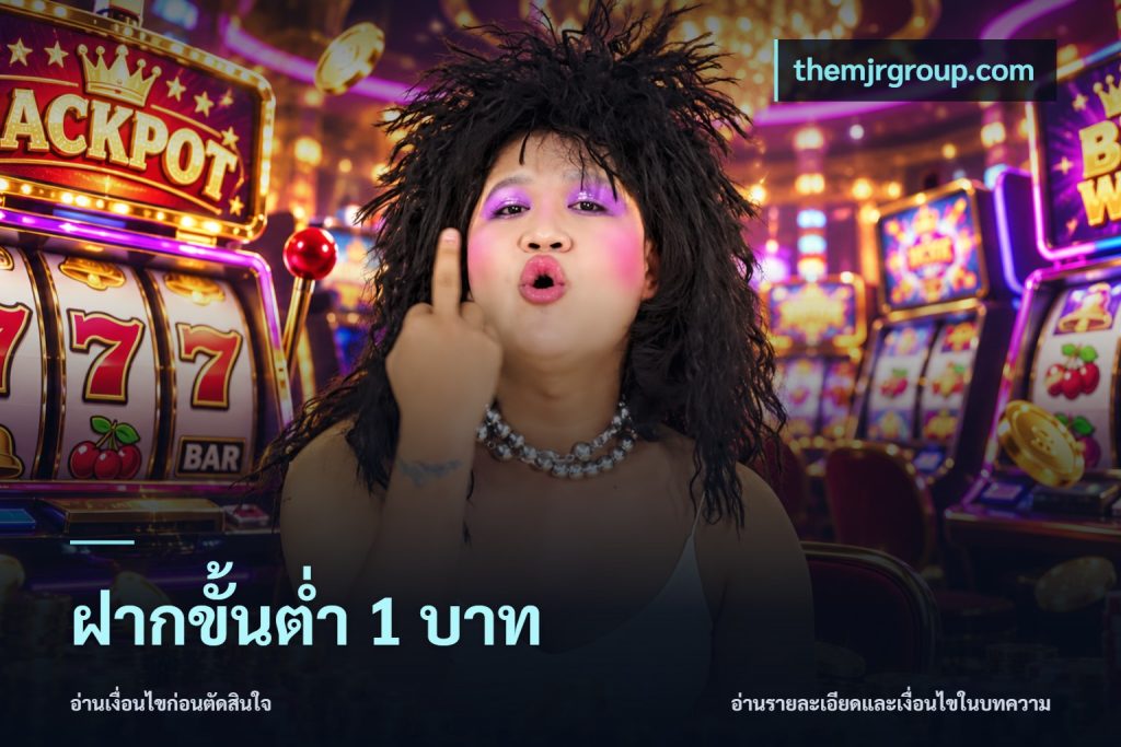 ฝากขั้นต่ำ 1 บาท