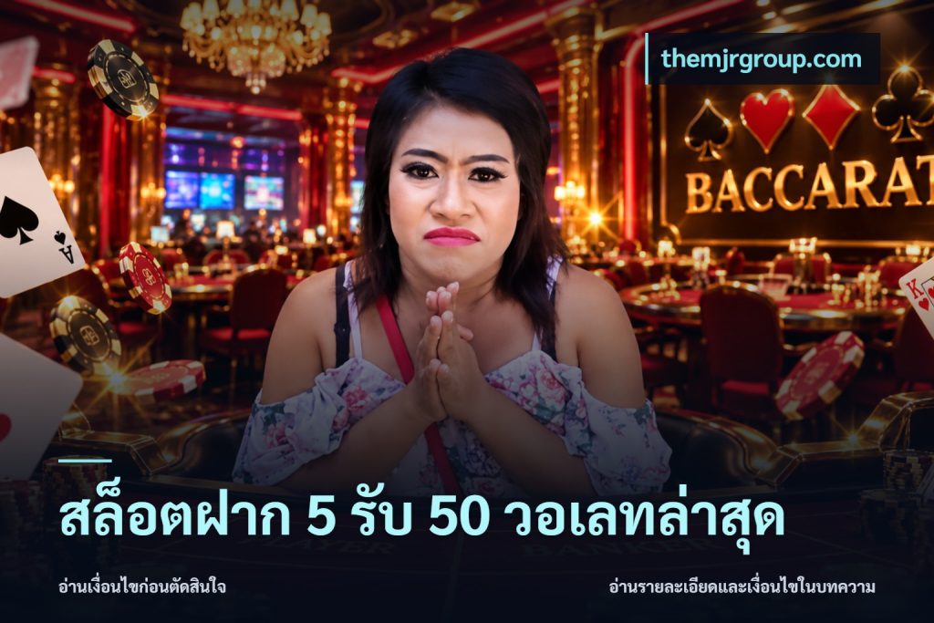 สล็อตฝาก 5 รับ 50 วอเลทล่าสุด