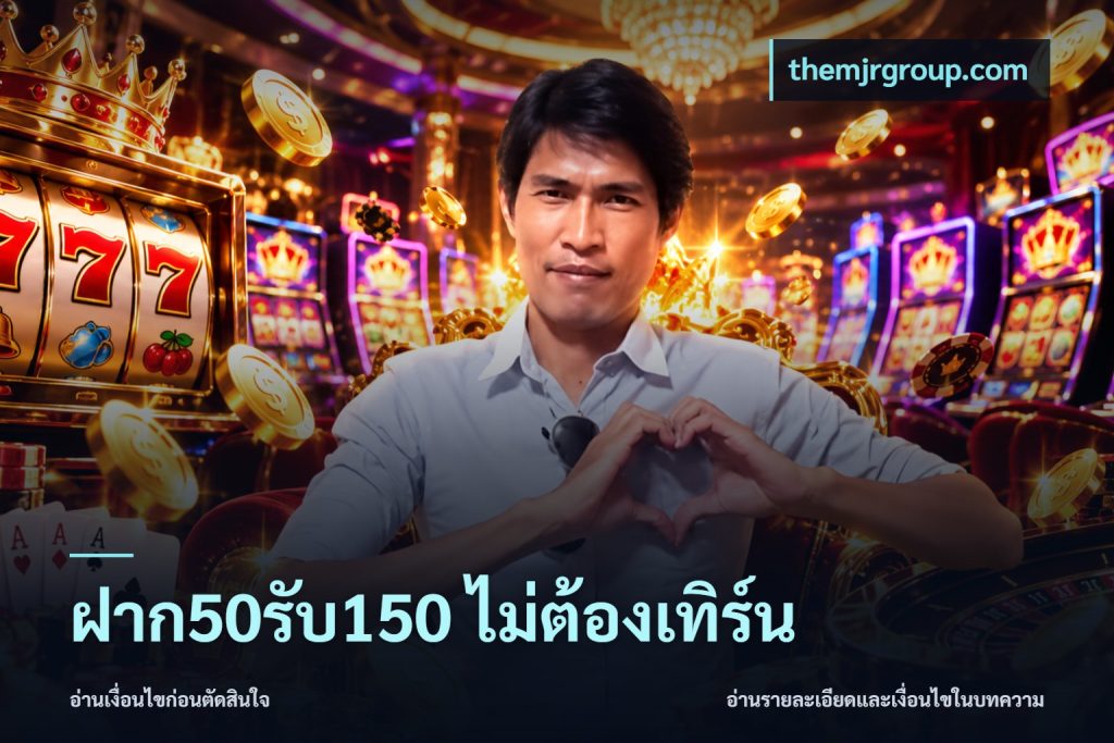 ฝาก50รับ150 ไม่ต้องเทิร์น