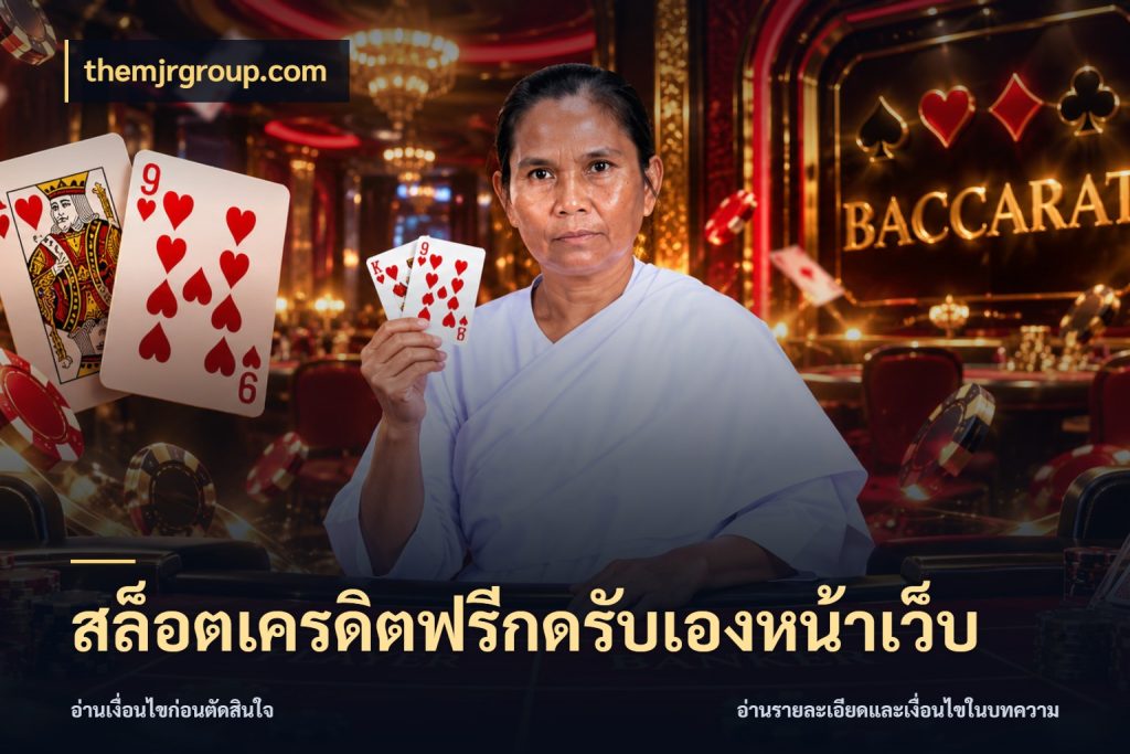 สล็อตเครดิตฟรีกดรับเองหน้าเว็บ ชนิดเครดิตกับสิทธิ์ที่คุณอยากรู้ กับ themjrgroup.com
