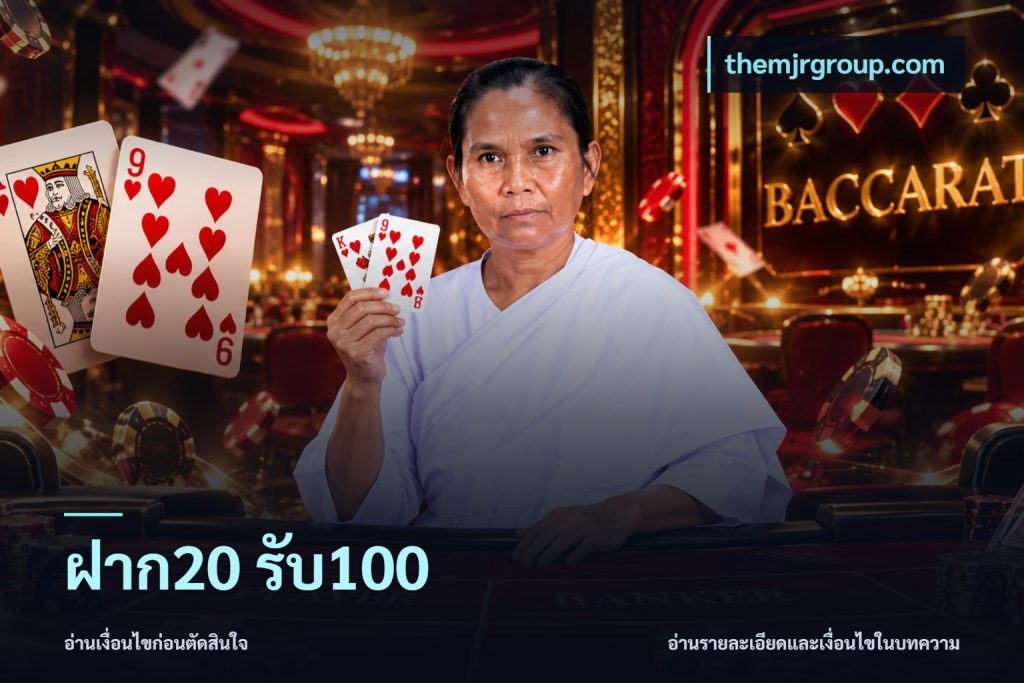 ฝาก20 รับ100