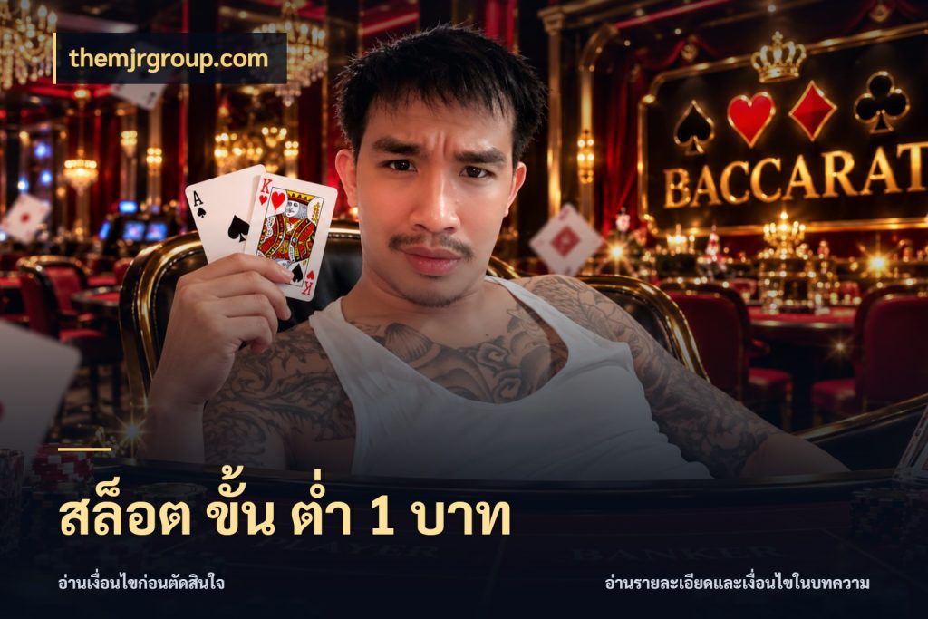 สล็อต ขั้น ต่ํา 1 บาท เปิดมุมยอดเริ่มต้นสำหรับคนชอบเกม ในมุม themjrgroup.com