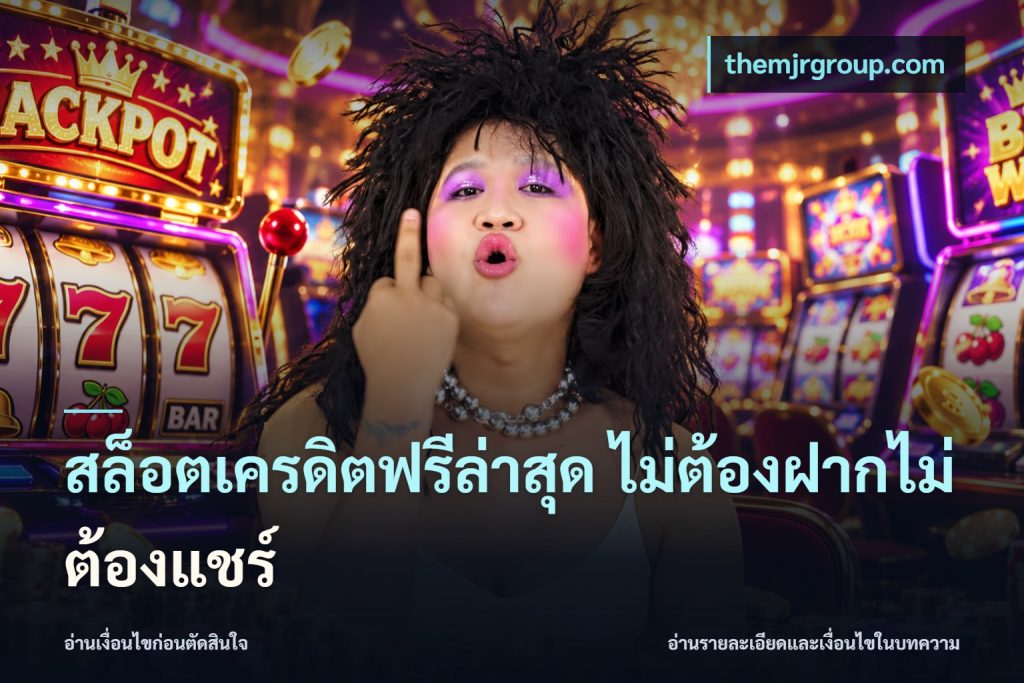 สล็อตเครดิตฟรีล่าสุด ไม่ต้องฝากไม่ต้องแชร์