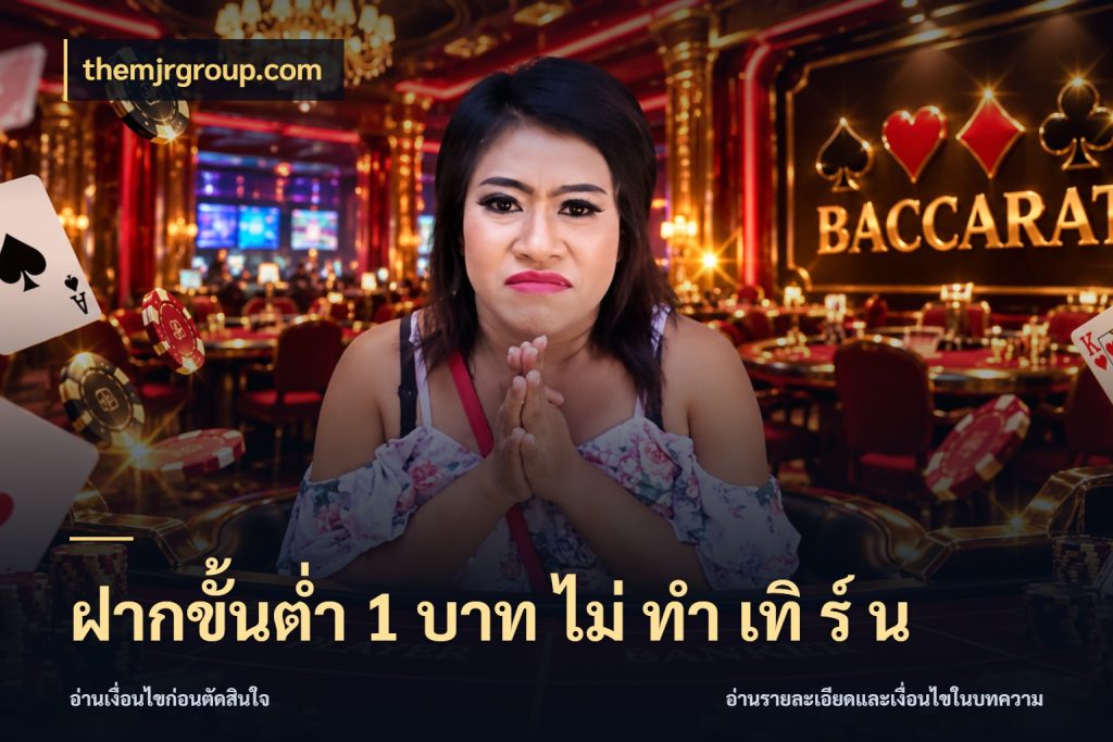 ฝากขั้นต่ำ 1 บาท ไม่ ทำ เทิ ร์ น themjrgroup.com ทุนเบาก็มีสีสันในจังหวะของคุณ