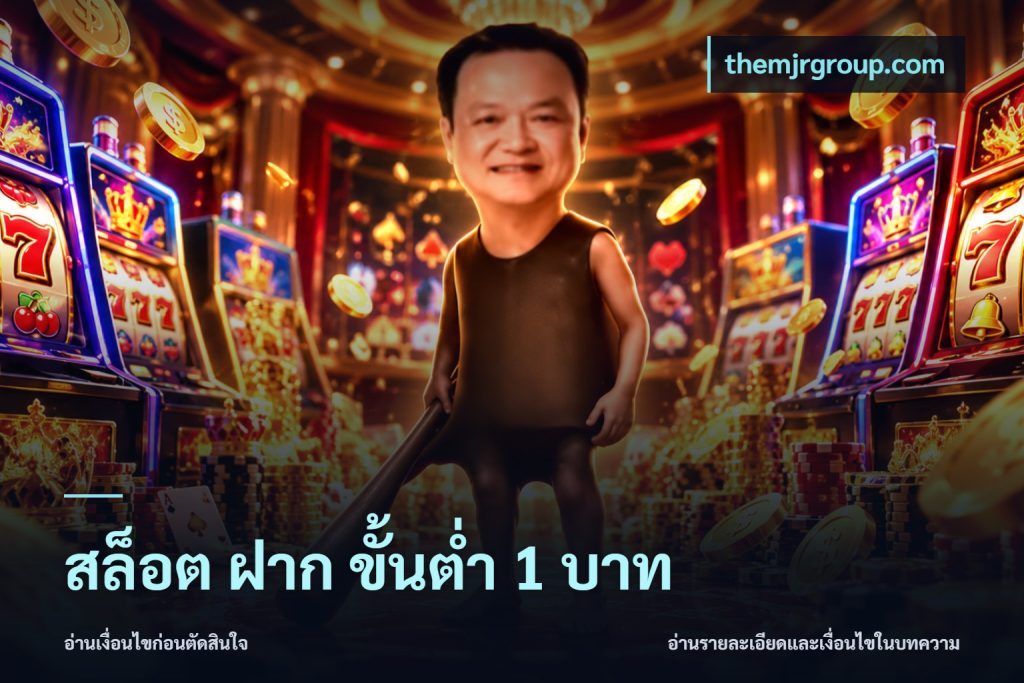 สล็อต ฝาก ขั้นต่ำ 1 บาท