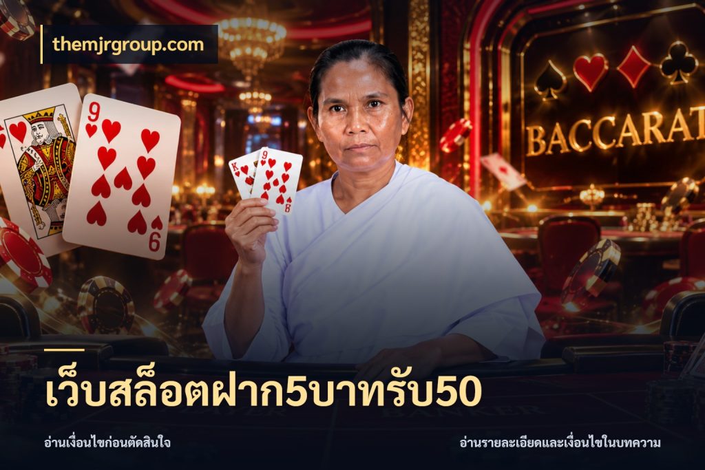 เว็บสล็อตฝาก5บาทรับ50 themjrgroup.com จุดเด่นของเครดิตที่คนชอบเกมอยากรู้