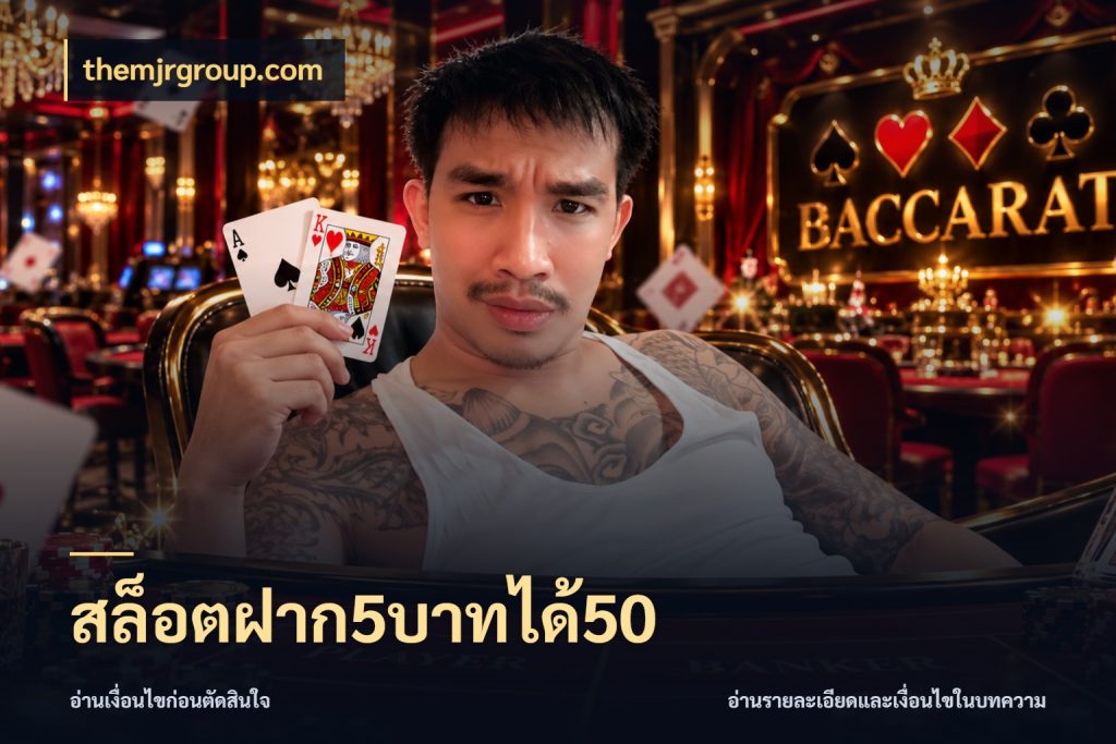 สล็อตฝาก5บาทได้50 themjrgroup.com จับคู่โบนัสกับสไตล์เกมที่ชอบ
