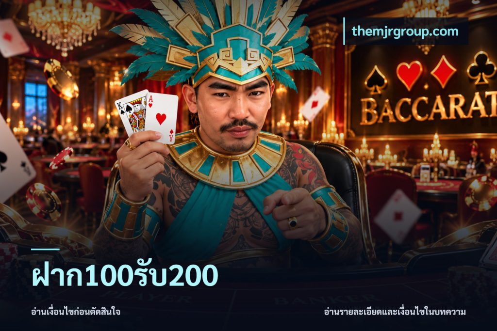ฝาก100รับ200