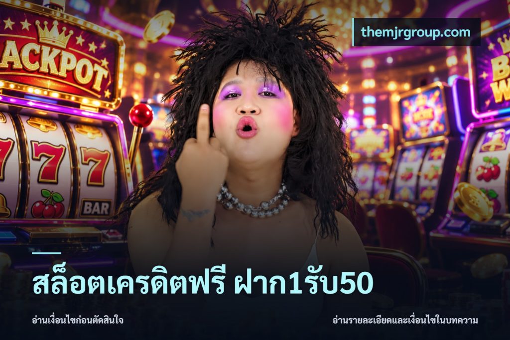 สล็อตเครดิตฟรี ฝาก1รับ50