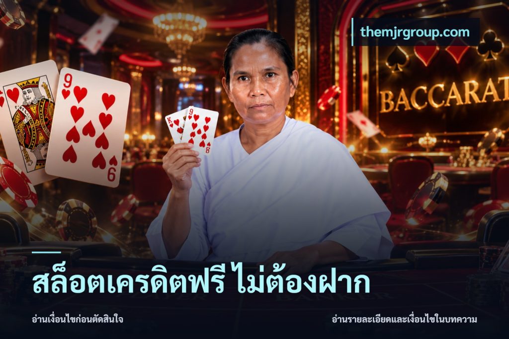 สล็อตเครดิตฟรี ไม่ต้องฝาก