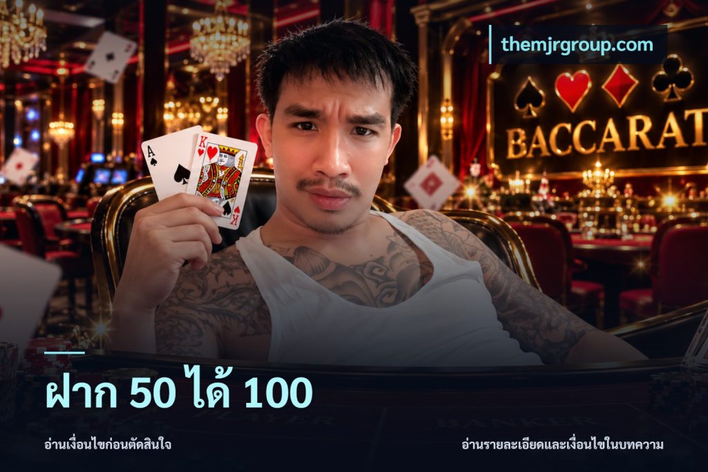 ฝาก 50 ได้ 100