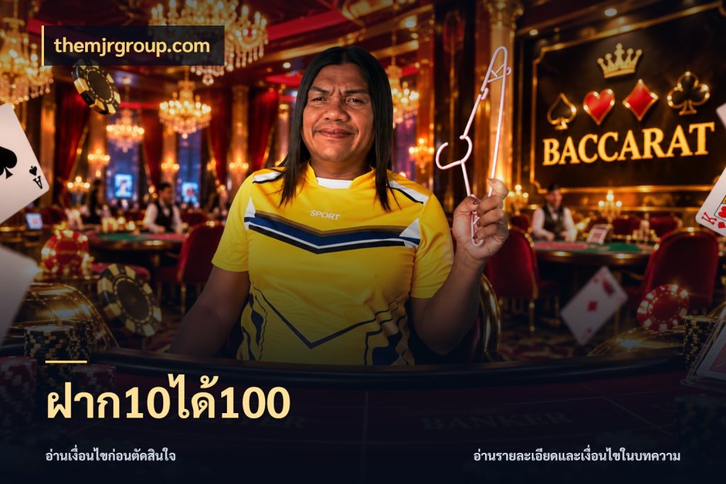 ฝาก10ได้100 เปิดมุมโปรให้เข้ากับเกมแนวโปรด สไตล์ themjrgroup.com