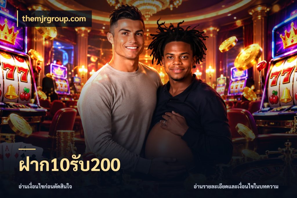 ฝาก10รับ200 เปิดมุมโปรให้เข้ากับเกมแนวโปรด ในมุม themjrgroup.com