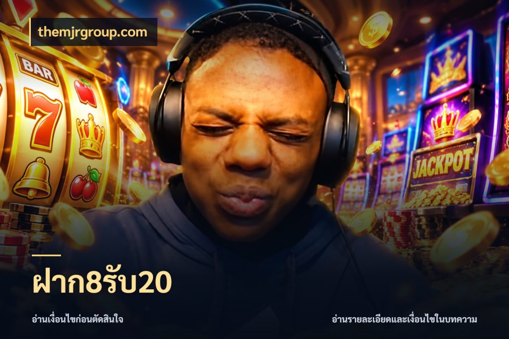 ฝาก8รับ20 ยอดฝากและยอดรับในมุมของคนชอบลุ้น ในมุม themjrgroup.com