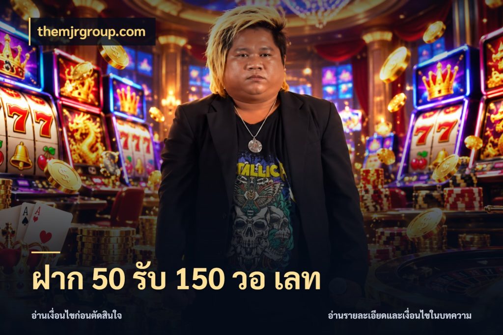 ฝาก 50 รับ 150 วอ เลท จับคู่โบนัสกับสไตล์เกมที่ชอบ สไตล์ themjrgroup.com