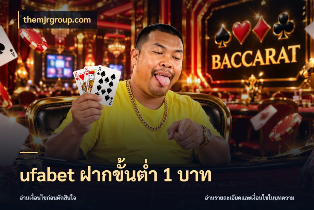 ufabet ฝากขั้นต่ำ 1 บาท สายทุนน้อยเลือกความสนุกให้พอดี ในมุม themjrgroup.com