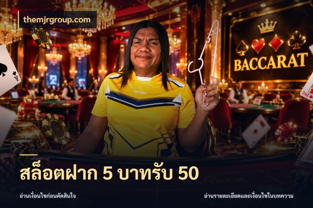 สล็อตฝาก 5 บาทรับ 50 เปิดมุมโปรให้เข้ากับเกมแนวโปรด สไตล์ themjrgroup.com