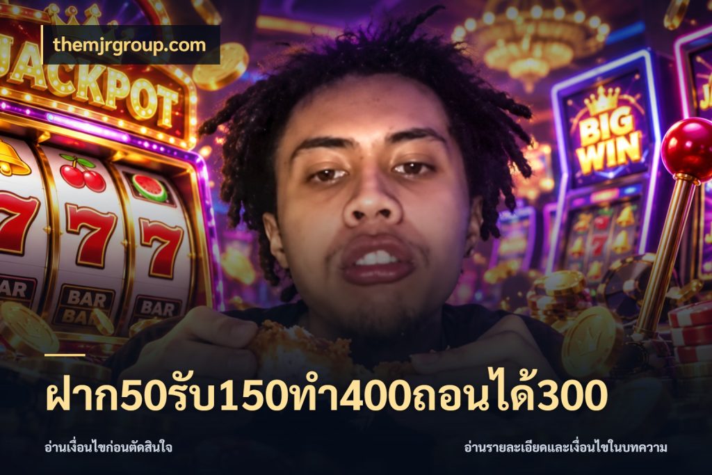 ฝาก50รับ150ทํา400ถอนได้300 สายโบนัสเลือกจังหวะสนุกได้อย่างไร ในมุม themjrgroup.com