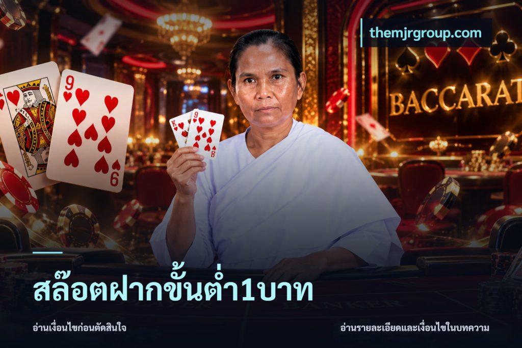 สล๊อตฝากขั้นต่ำ1บาท