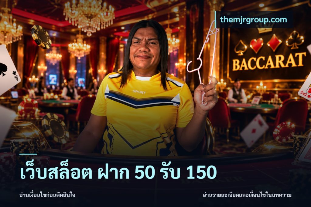 เว็บสล็อต ฝาก 50 รับ 150