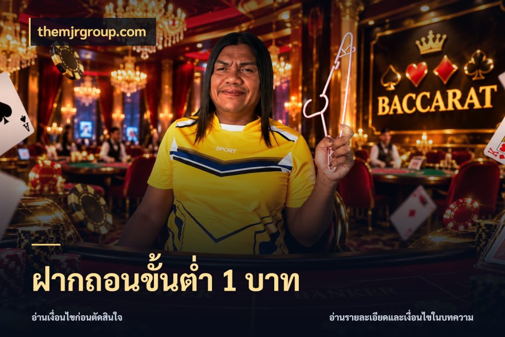 ฝากถอนขั้นต่ำ 1 บาท themjrgroup.com มุมสนุกของคนที่กำหนดขอบเขตตัวเอง