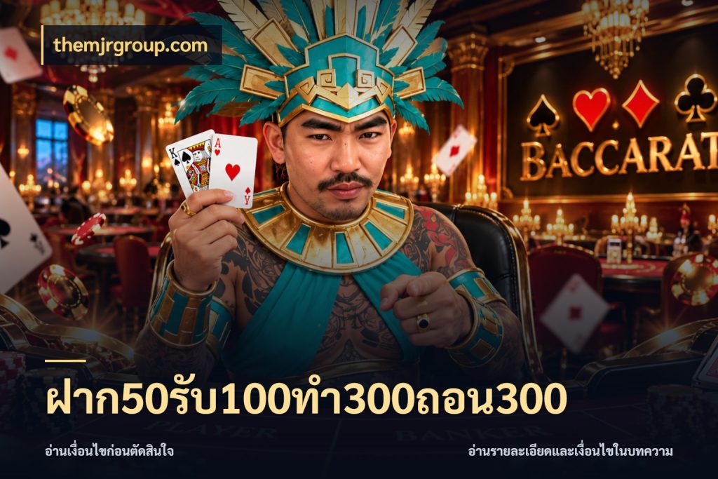 ฝาก50รับ100ทํา300ถอน300 โปรยอดรับที่สายเกมสนใจ ในมุม themjrgroup.com