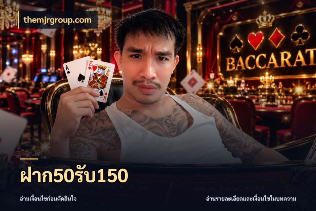 ฝาก50รับ150 สายโบนัสเลือกจังหวะสนุกได้อย่างไร กับ themjrgroup.com
