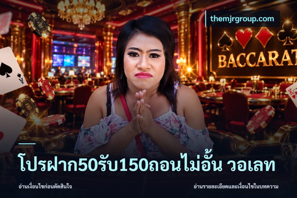 โปรฝาก50รับ150ถอนไม่อั้น วอเลท