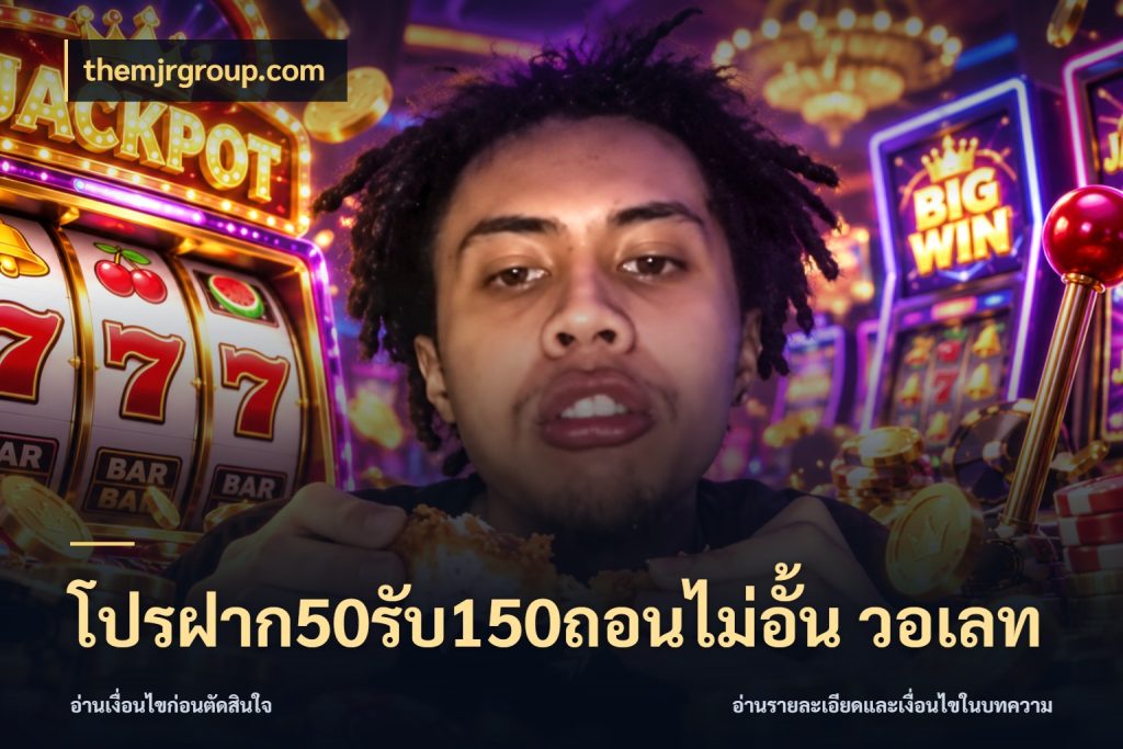 โปรฝาก50รับ150ถอนไม่อั้น วอเลท รูปแบบโบนัสกับสิทธิ์ของสายเกม สไตล์ themjrgroup.com