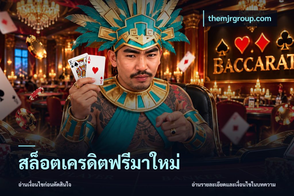 สล็อตเครดิตฟรีมาใหม่