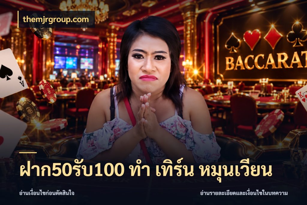 ฝาก50รับ100 ทํา เทิร์น หมุนเวียน เปิดมุมโปรให้เข้ากับเกมแนวโปรด กับ themjrgroup.com