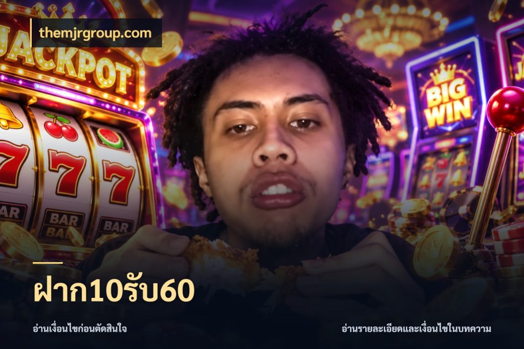 ฝาก10รับ60 เปิดมุมโปรให้เข้ากับเกมแนวโปรด กับ themjrgroup.com